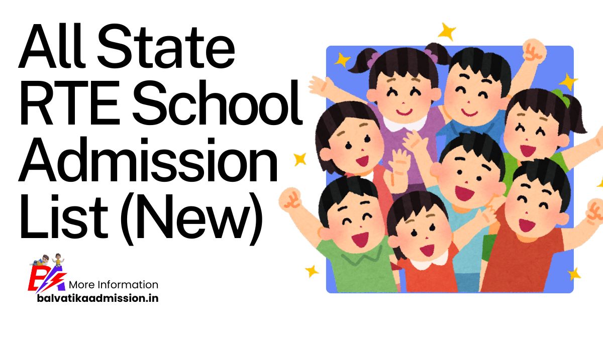 All State RTE School Admission List