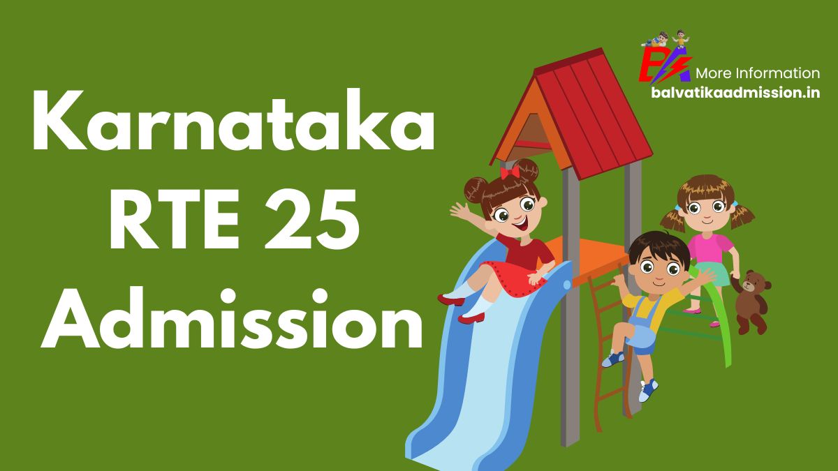 Karnataka RTE 25 Admission