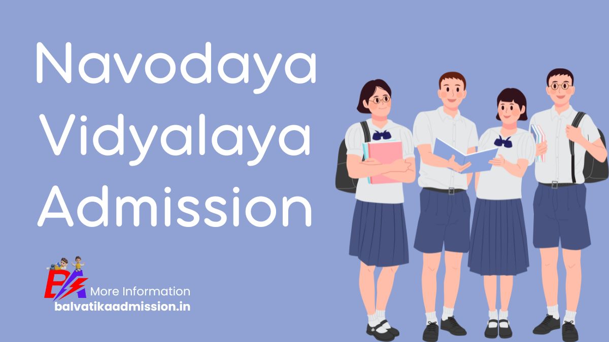 Navodaya Vidyalaya Admission