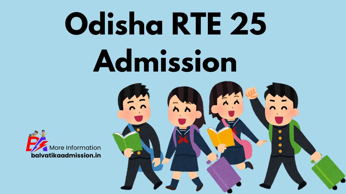 Odisha RTE 25 Admission