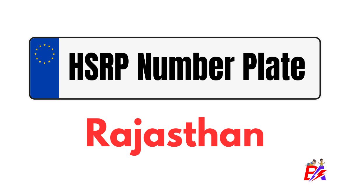 HSRP Number Plate Rajasthan List