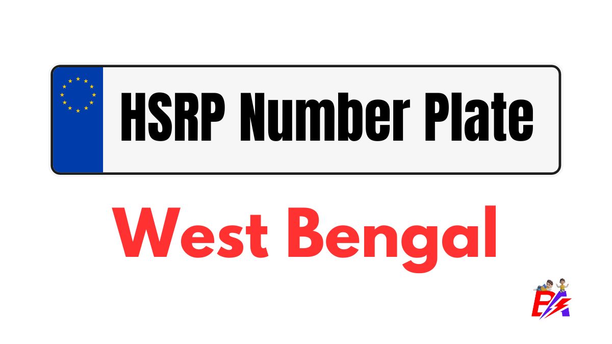 HSRP Number Plate West Bengal List