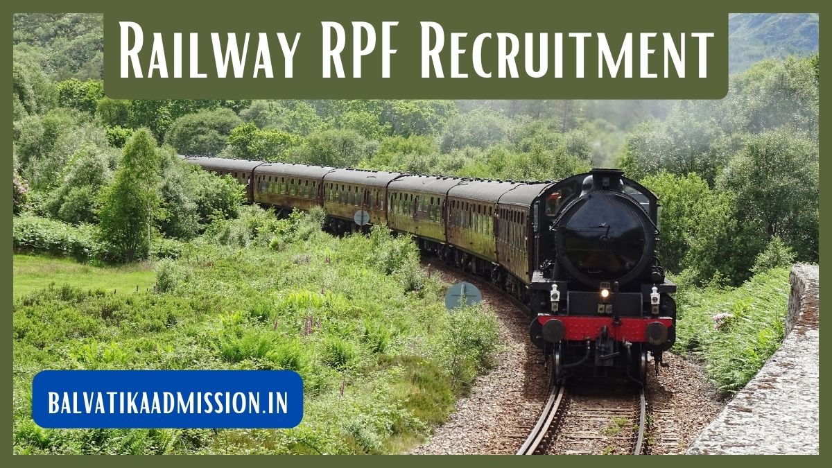 Railway RPF Recruitment Apply online