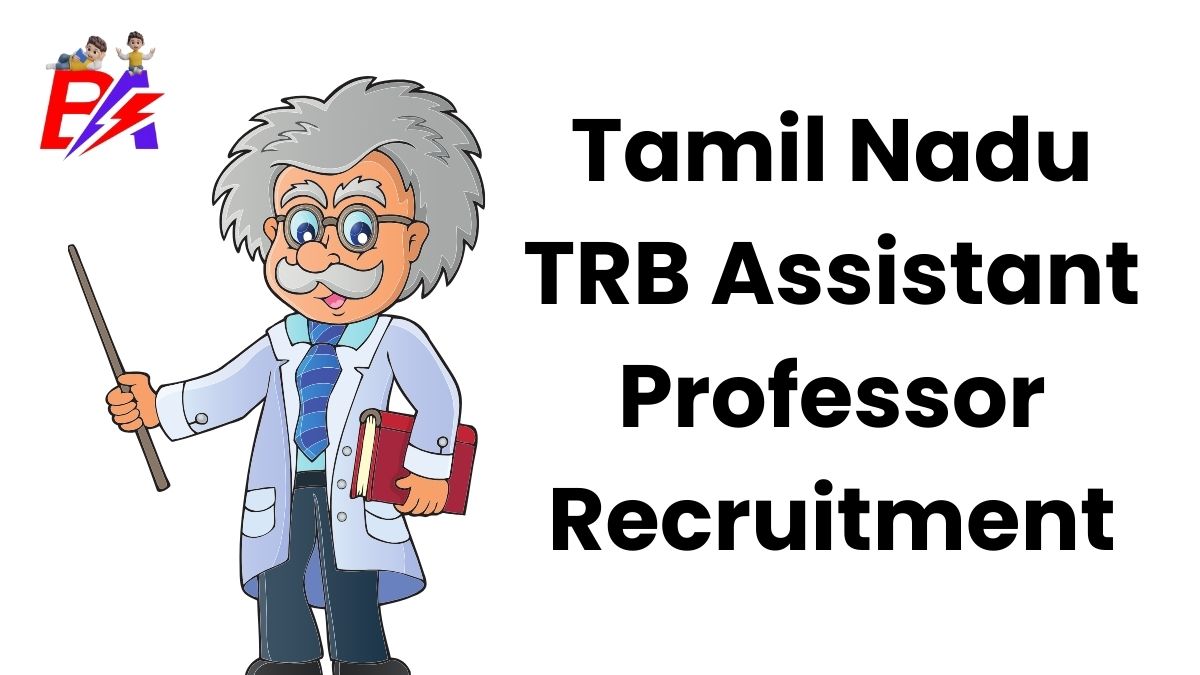 TN TRB Assistant Professor Recruitment