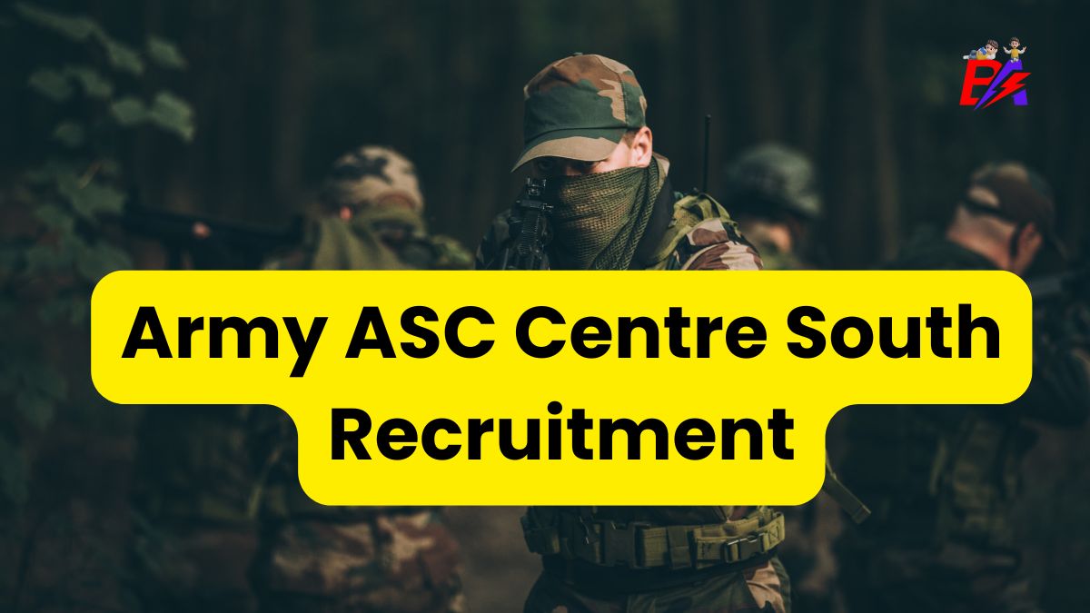 Army ASC Centre South Recruitment