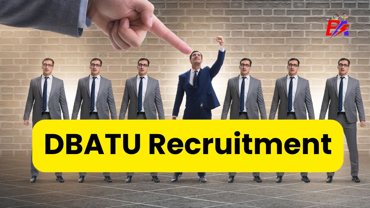 DBATU Recruitment