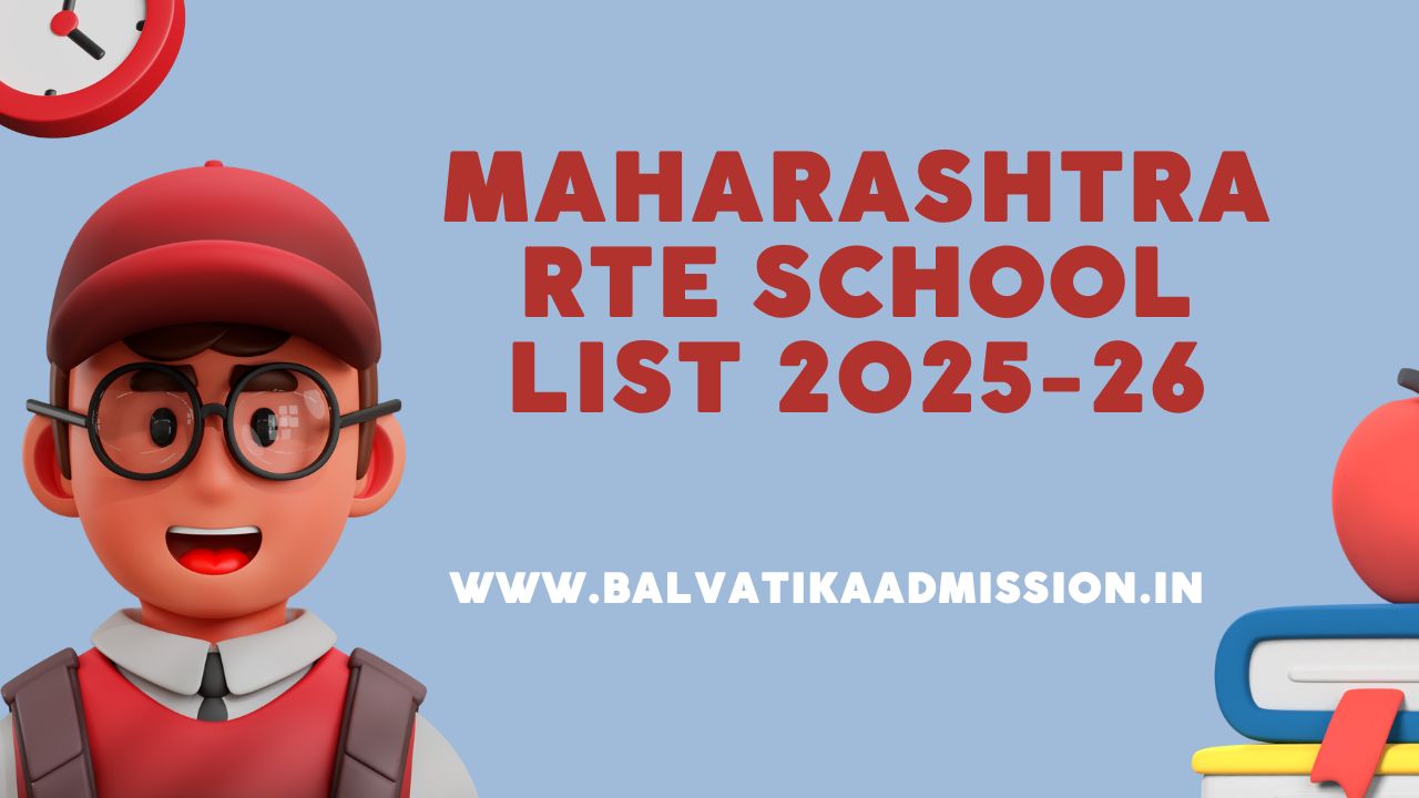 Maharashtra RTE School List 2025-26 PDF