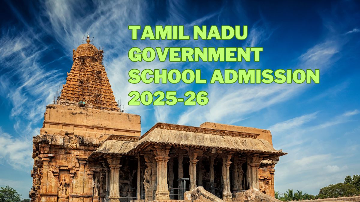 Tamil Nadu Government School Admission 2025-26