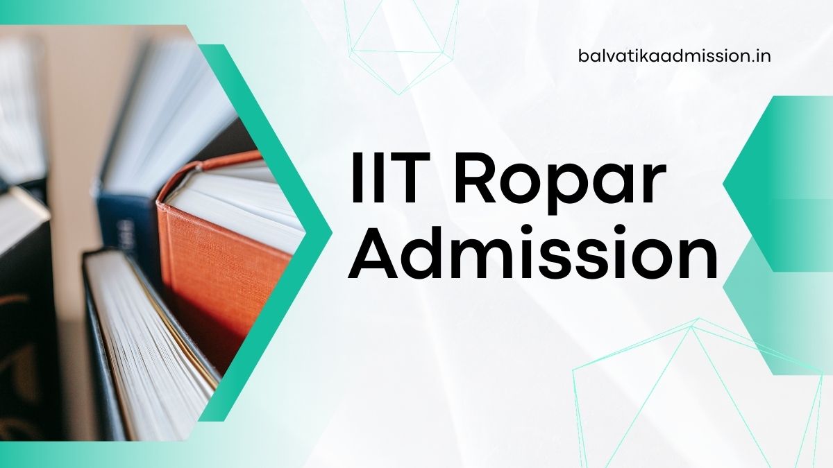 IIT Ropar Admission