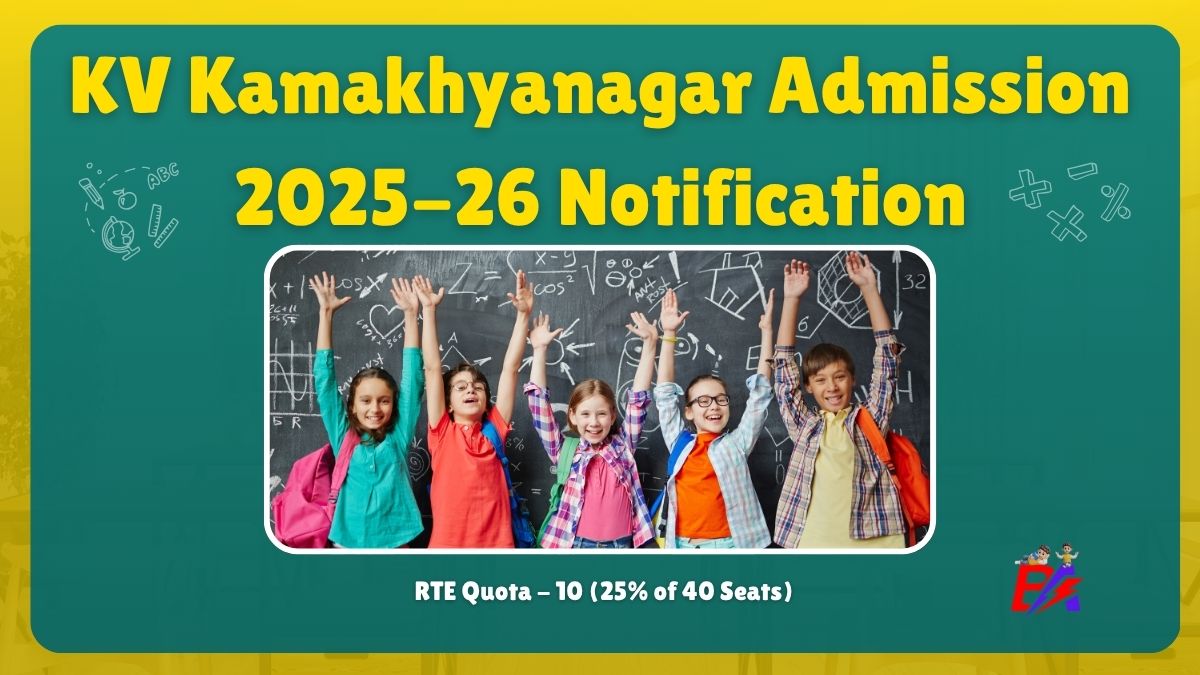 Apply for KV Kamakhyanagar Class 1 to 5 Admission