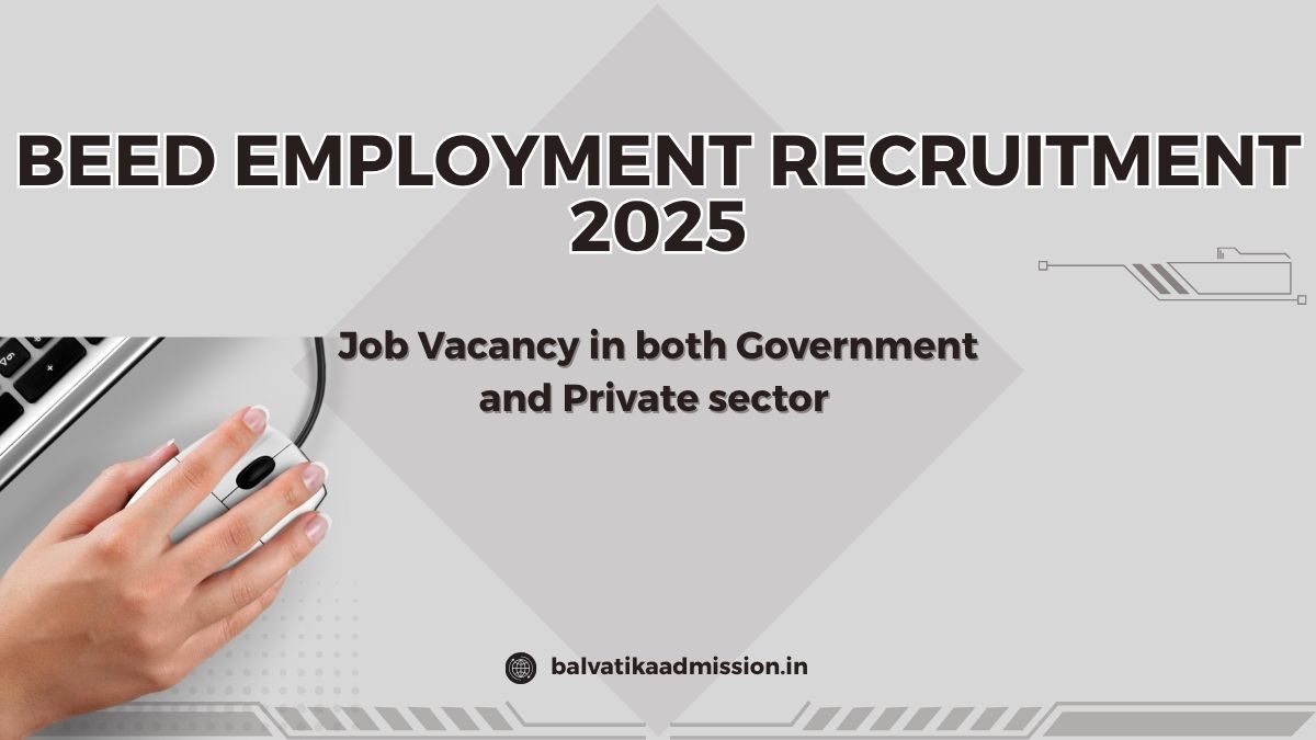 Beed Careers Openings 2025: Government & Private Sector Vacancies