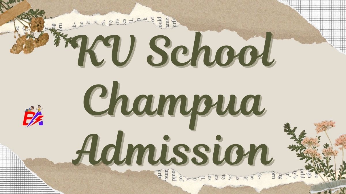 KV Champua Admission List