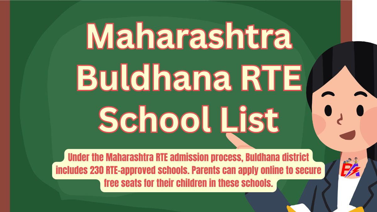 Buldhana Maharashtra RTE School List 2026-27