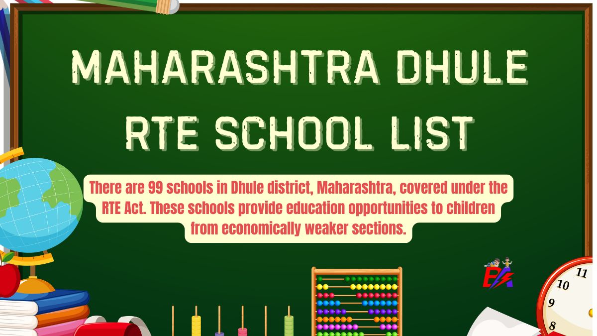 Dhule Maharashtra RTE School List