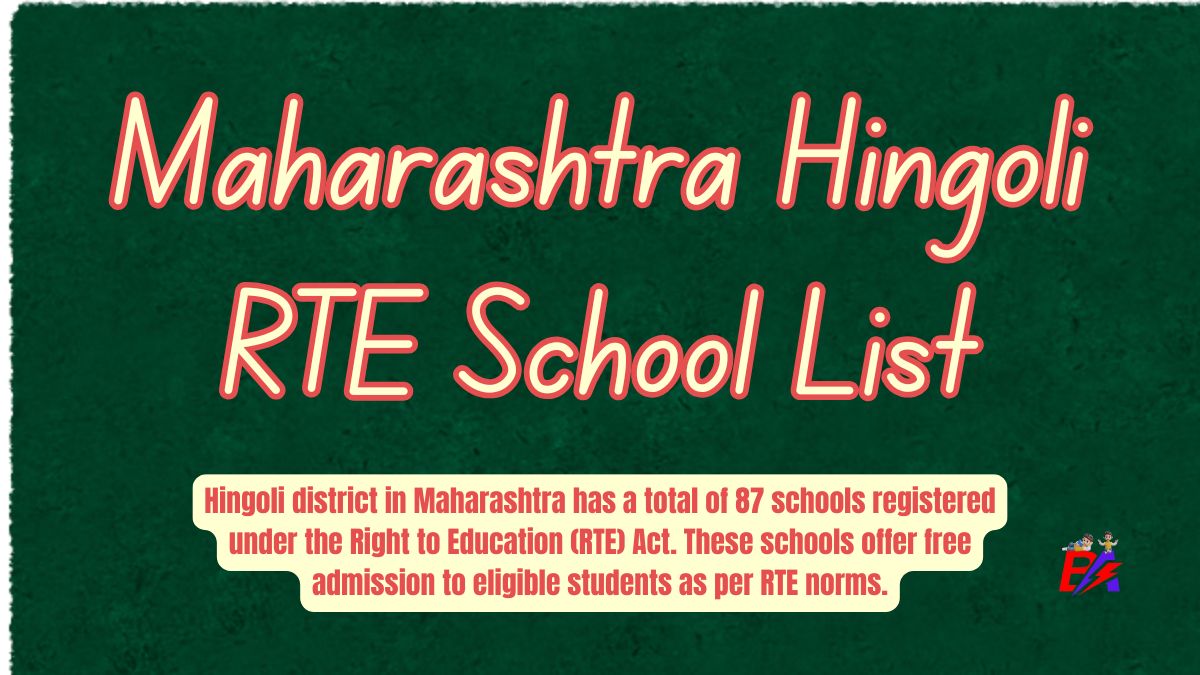 Hingoli Maharashtra RTE School List 2026-27