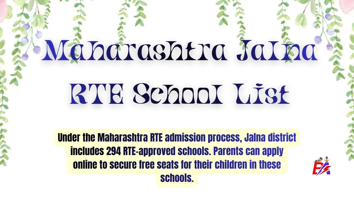 Jalna Maharashtra RTE School List 2026-27