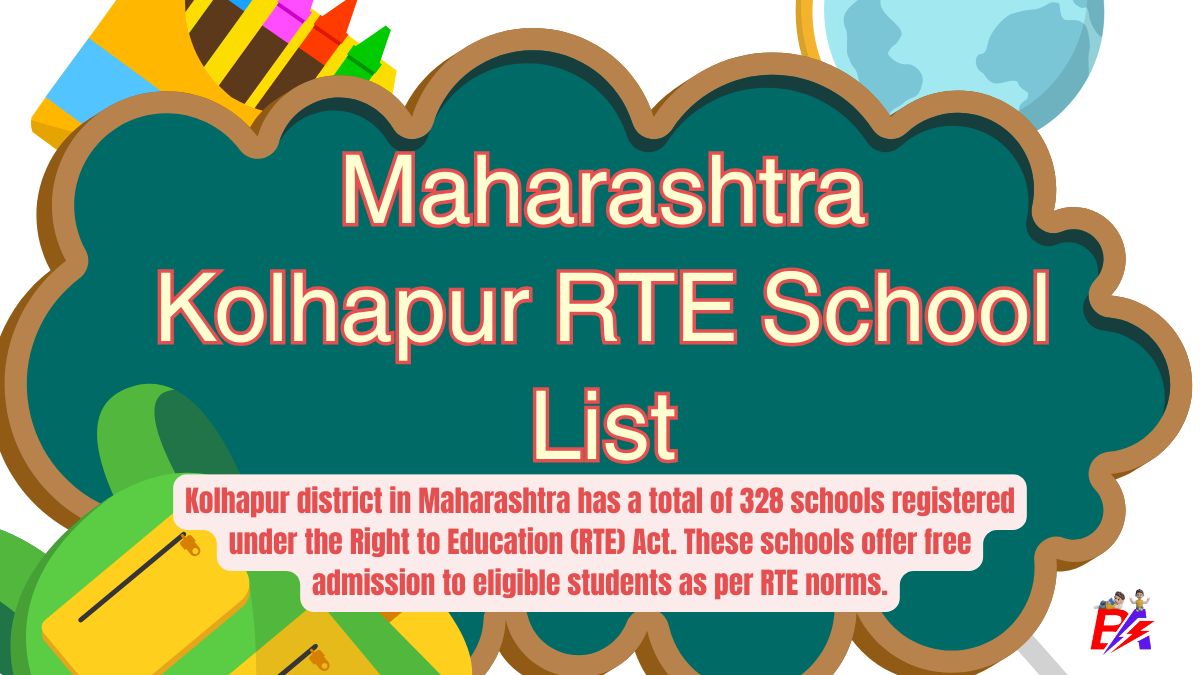 Kolhapur Maharashtra RTE School List 2026-27