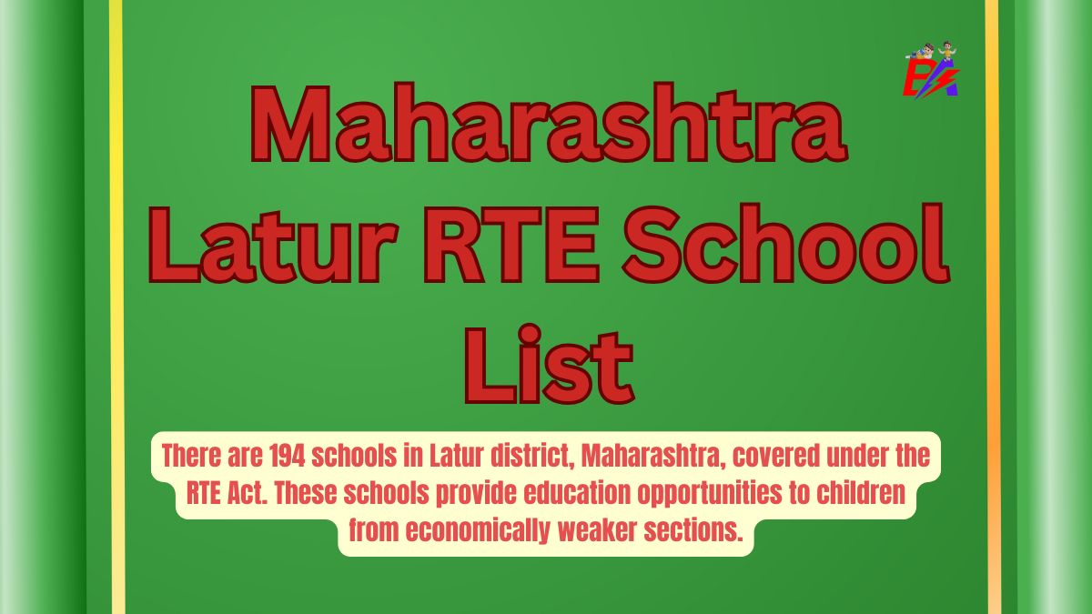 Latur Maharashtra RTE School List 2026-27