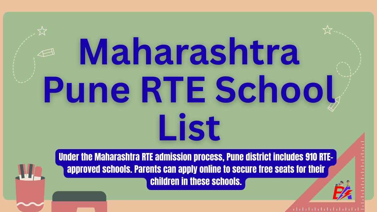 Pune Maharashtra RTE School List 2026-27
