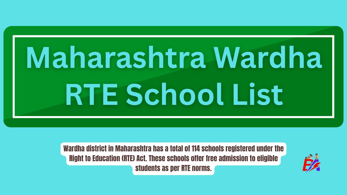Wardha Maharashtra RTE School List 2026-27