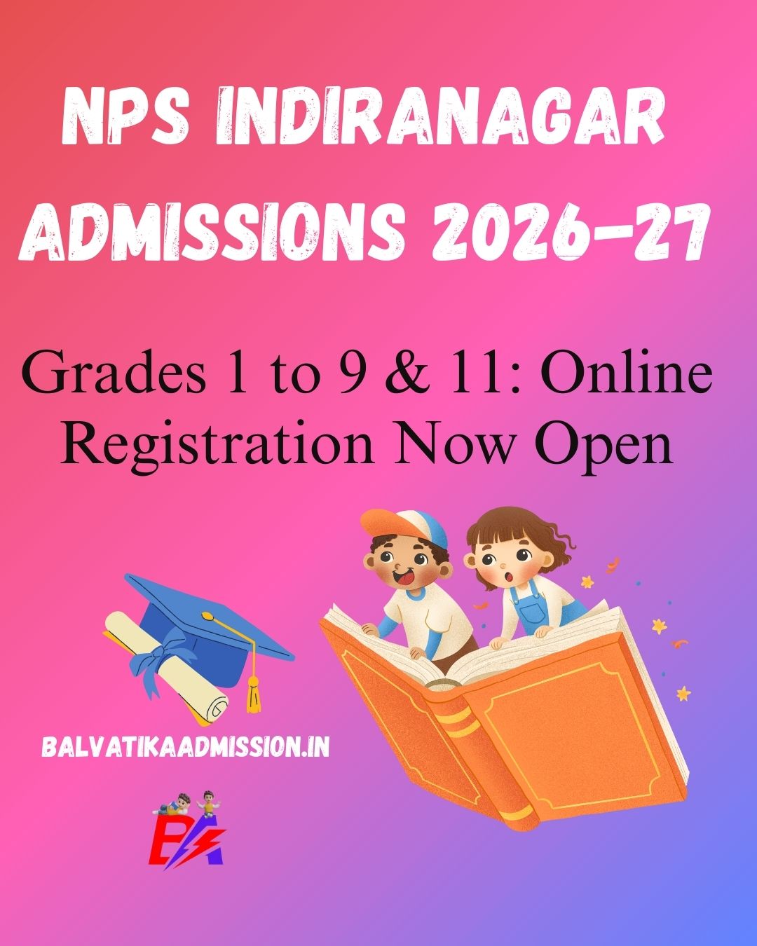 NPS Indiranagar Admissions 2026-27