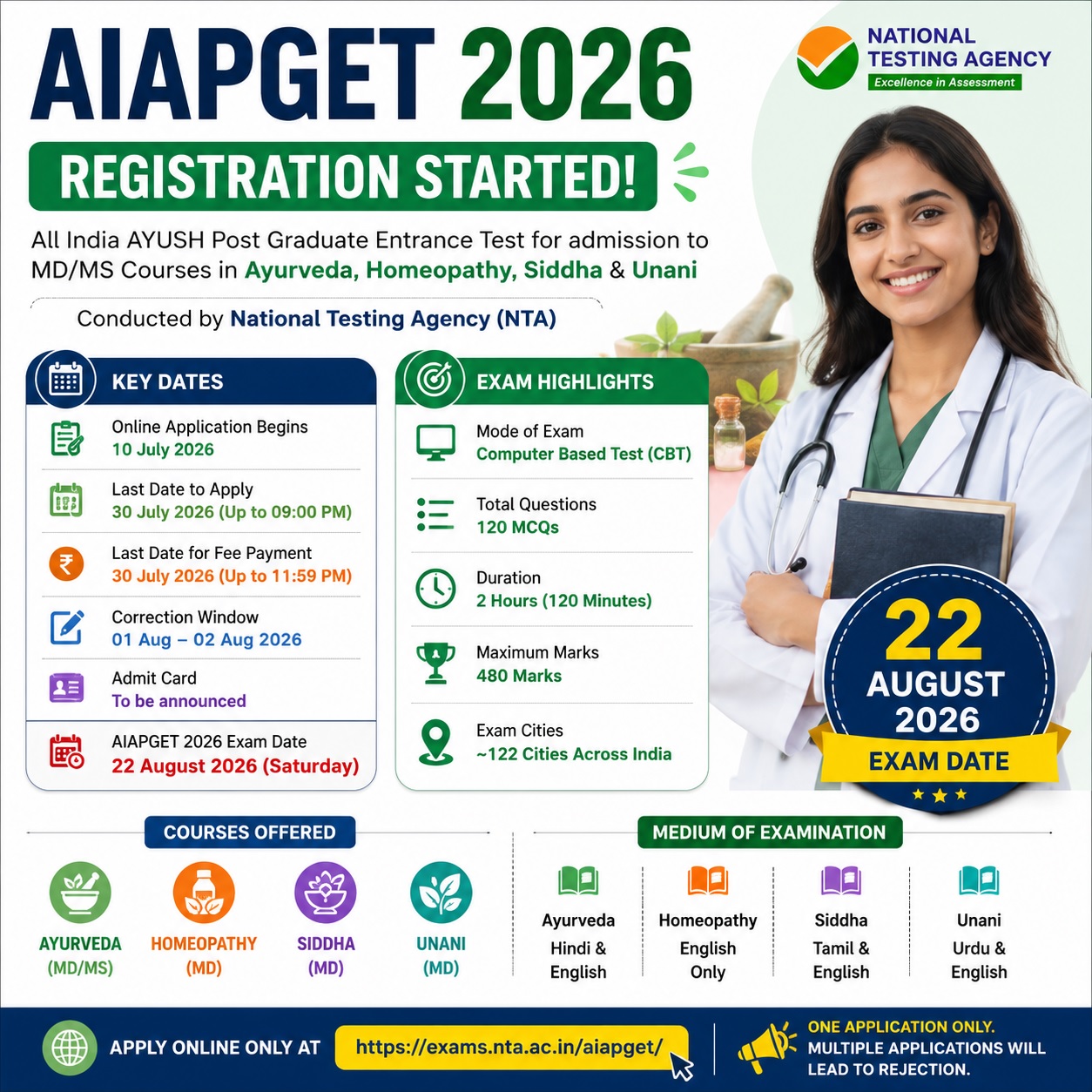 AIAPGET 2026 Registration Started